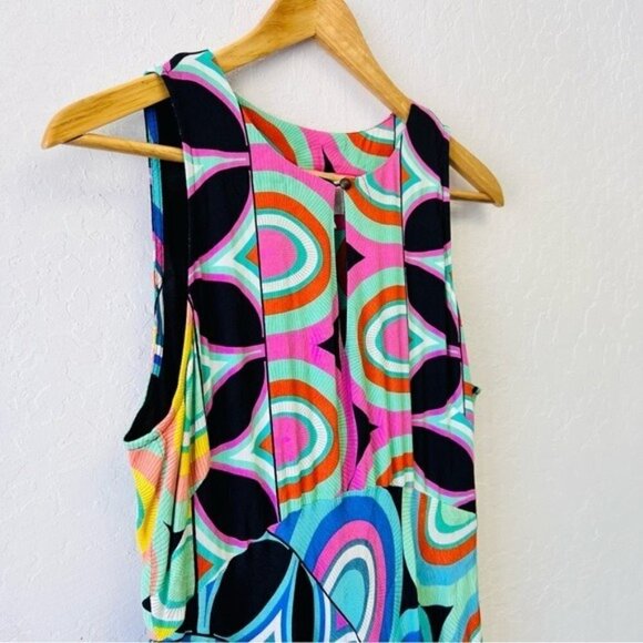 Anthropologie Multicolor Geometric Dress - Picture 4 of 16